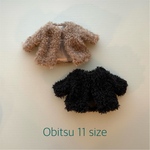 オビツ11サイズ＊パウダーボアコート