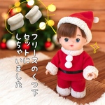 パンツタイプのサンタセット ＊クリスマス　メルちゃん メルちゃん服 ソランちゃん ソランちゃん服