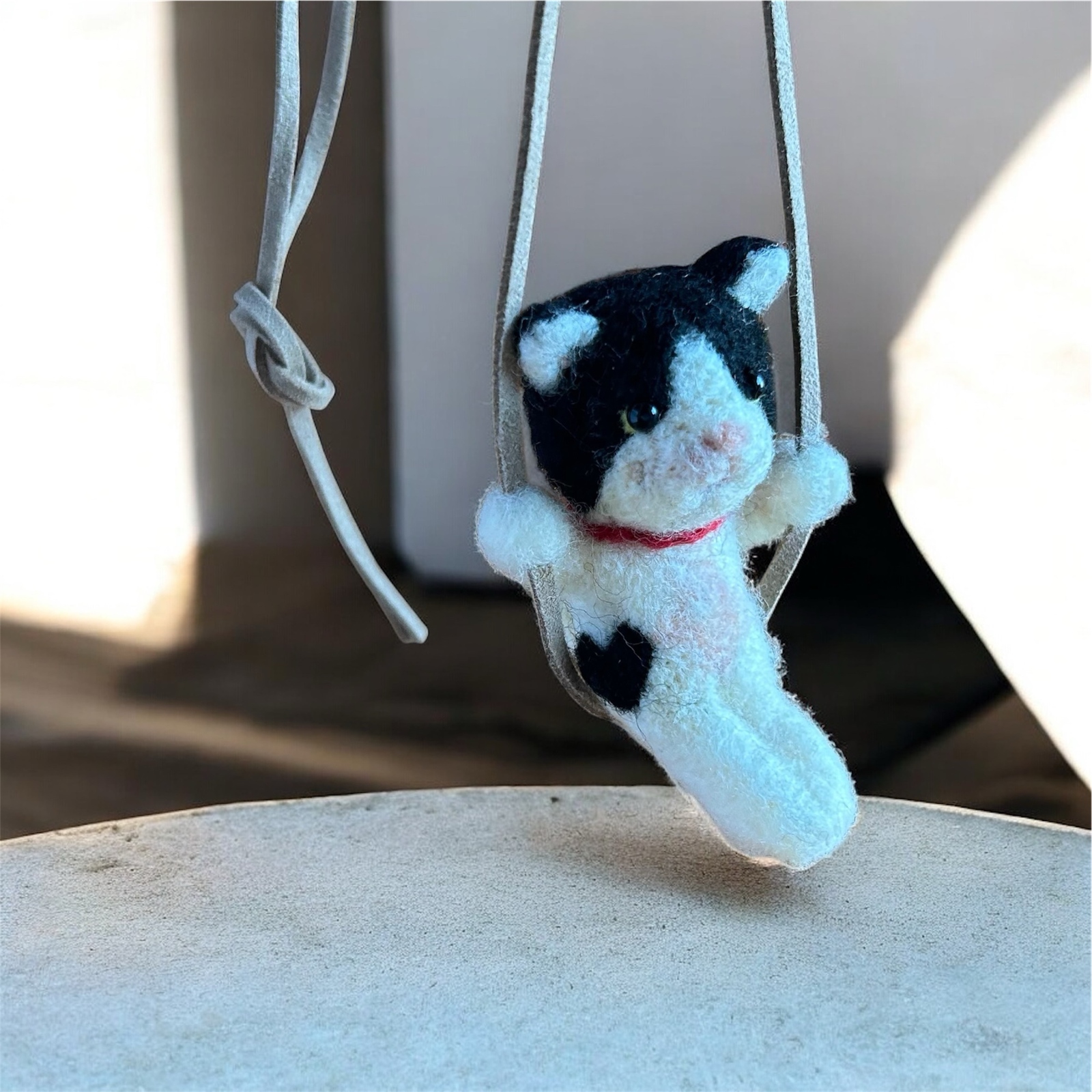 ブランコ猫