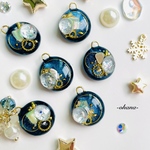 【10点】ꫛꫀꪝ✧‧˚レジンのパティシエ👩‍🍳winternight🌌ピアス/イヤリング