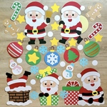 大きめ サンタさんがいっぱいセット クリスマス 壁面飾り POP