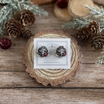 winter pine cone🎄 ピアス/イヤリング