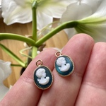 ヴィンテージカメオ ピアス