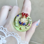 〜小さな花壇🎄星の花リースリング