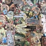 クリスマス紙モノセット80Peace Alice in  wonderland