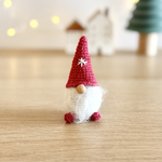 トムテ(レッド)  あみぐるみ  クリスマス  サンタクロース  キーホルダー