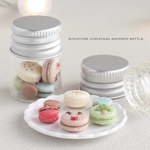 ⑤ミニチュアクリスマスマカロンミニボトル