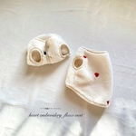 ハート刺繍フリースベスト