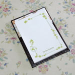  ★お名前入り★　 my メモ帳台Mサイズ　茶色　（楽器）