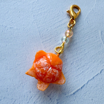 ミニチュア皮付きみかん🍊チャーム