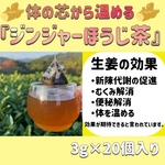 【お茶×◯◯】秋の新商品！ジンジャーほうじ茶(3g×20個)