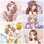 12月新作 complete set creampeach様 36枚＋ポストカード1枚