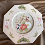 ＊トールペイント作品＊初春八角形プラーク