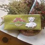 🎄テディベアのペンケース🧸