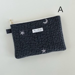 poncho21po様専用　診察券＆お薬手帳ポーチ　ヌビ　診察券＆お薬手帳ケース　母子手帳や通帳なども　マルチポーチ　ファスナーポーチ