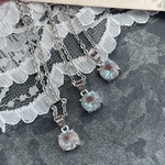 【saphiret】6.5㎜シンデレラブルー サフィレット　ネックレス
