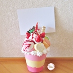 ストロベリーパフェメモスタンド