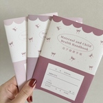 ribbon🎀　母子手帳カバー　母子手帳ケース　母子健康手帳︱出産祝い︱ベビーカー︱リボン