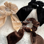 velours ribbon chouchou 🎀 ベロア リボン シュシュ