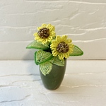 ビーズのお花🌼いつでも向日葵を
