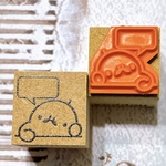 ラバースタンプ☆考えるとーさん 20x20