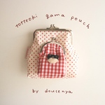totteoki gama pouch /hachiware
