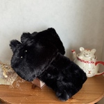 黒猫マフラー🧣ティペット