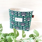 北欧布バスケット　Lより少し小さめのサイズ〜