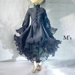 【受注生産】テヤンサイズ｜黒い金魚『Black Goldfish』ドール服2点セット