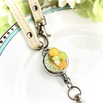 【期間限定販売】ちょっと可愛いがちょうどいい！クインシーメロンのリールキーホルダー