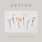 素材別option 〈 ビーズアクセサリー / パールアクセサリー 〉