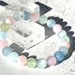 🍭マルチカラー🍭ミックスベリル 9㎜パワーストーンブレスレット
