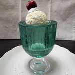 メロンクリームソーダのキャンドルケース