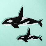 海のパンダ？シャチのワッペン