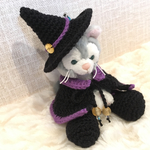 魔法使い＊魔女＊ハロウィン＊コスチューム＊ダッフィー＊シェリーメイ＊ジェラトーニ＊ストラップ用