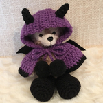デビルポンチョ＊ハロウィン＊コスチューム＊ダッフィー＊シェリーメイ＊ジェラトーニ＊ストラップ用
