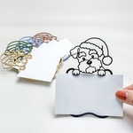 メッセージカード Omoi クリスマス シュナウザー