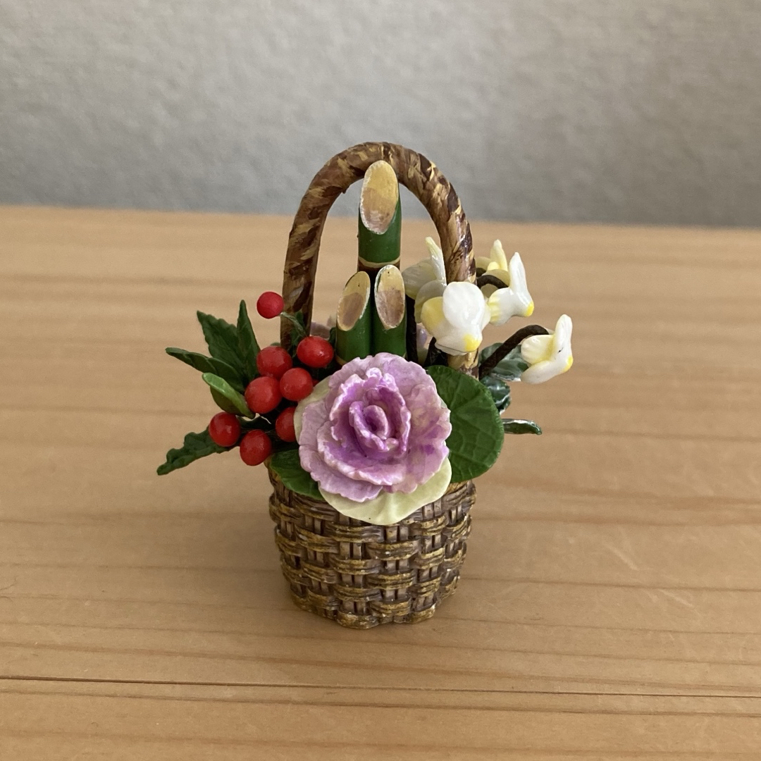樹脂粘土のコスモスの花 ミニチュア - manamanalima GALLERY | minne