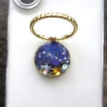 ゴッホの「星降る夜、アルル」スマホリング