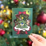 【同梱不可】牛乳坊やのクリスマスカード🎄