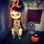 ブライス  ハロウィンサロペット