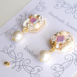 【再販☆】白のピアス
