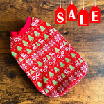 ピックアップSALE☆犬服　北欧風クリスマス　タンクトップ　ハンドメイド