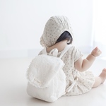 【いつでも購入可能】ベビーリュック　Margaret Design  ｰSilkyほわいとｰ 出産祝い　一升餅リュック　誕生日　記念日