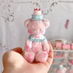 🎂ケーキハットもこくまちゃん🎀