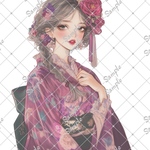 ℳ. xoxoshop オリジナルステッカー 期間限定 和シリーズ1月10日まで