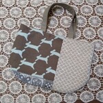 『専用ページ』パッチ角丸ぺたんこトートバッグ☆タンバリン・runrunrun・マーメイド・foresttile☆minaperhonen