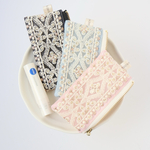 3色セット　10cmファスナー×約5cm  インド刺繍リボン