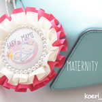 マタニティロゼット💓名入り