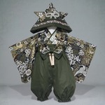 le様専用兜付ベビー袴/80〜90cmサイズ兜付